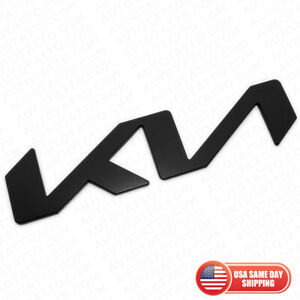 For New KIA Front or Rear Matte Black Logo Emblem Nameplate Badge Sport 2021+ (For: 2016 Kia Soul)