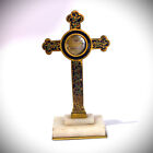 New ListingEnamel Painted Reliquary First Class Holy Relic M.Mary Alacoque 19th C.