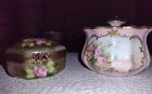 New ListingLimoges Boxes Set of 2 - French - Hand painted