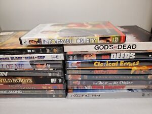 Lot of 17 New Comedy Drama Action DVDs Wholesale Flea Market Thrift