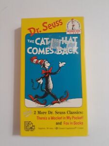 Dr. Seuss - The Cat in the Hat Comes Back VHS 1991
