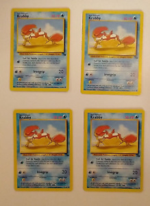 Pokémon TCG Card Lot Krabby