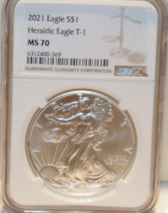 2021 Type 1 US Silver Eagle $1 NGC MS70 (Spot Free)