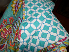 New ListingNew Quilt Bedspread-Lightweight Reversible -King size-multicolor 102