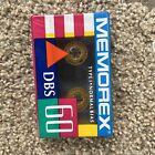 Memorex DBS 60 Cassette Tape Type 1 Normal Bias Lot Of 1 Sealed Tapes