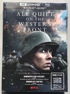 All Quiet On The Western Front (2022) 4K Ultra HD + Blu-ray Factory Sealed