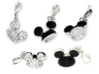 Arribas Disney Park Charm (1) Mickey Ear Hat Made with Crystals from Swarovski