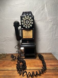 New ListingVintage Crosley Pay Phone Retro Wall Mount Telephone Phone 18