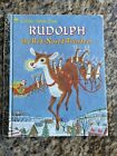 Vintage A Little Golden Book - Rudolph the Red-Nosed Reindeer, 1985