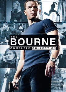 Bourne The Ultimate 5-movie Collection DVD Matt Damon NEW-Free shipping-US