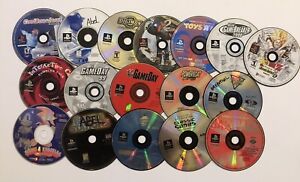 PlayStation PS1 Lot of 16 Loose Games DISC ONLY - ALL UNTESTED, AS IS, Scratched