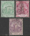 Cape of Good Hope (CoGH). 1893-1902 Hope. ½d, 1d, 3d Used SG 58, 59a, 60