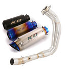 For Yamaha YZF R7 XSR700 MT-07 2022-2023 Full Exhaust System Header Pipe Muffler