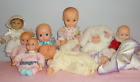 Adorable All Vinyl and Vinyl & Cloth Small Vintage Baby Doll Lot