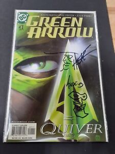 GREEN ARROW #1 Dual Signed & Remarked Hester & Parks