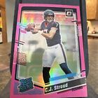 New Listing NEW!! 2023 Panini Optic CJ Stroud - Rated Rookie Pink Prizm RC Texans  Football