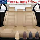Luxury Leather Seat Covers For Mercedes Benz Front Split Bench Full Set Cushions