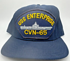 USS Enterprise CVN-65 Impress Snapback Hat United States Navy Aircraft Carrier