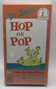 DR. SEUSS HOP ON POP + 2 MORE CLASSICS ANIMATED VHS VIDEO, OH SAY CAN YOU SAY