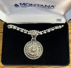 Montana Silversmith Crystal Medallion Concho Necklace
