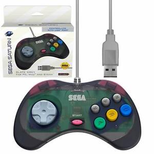 Retro-Bit Official Sega Saturn USB Controller Pad for Sega Genesis Mini NEW