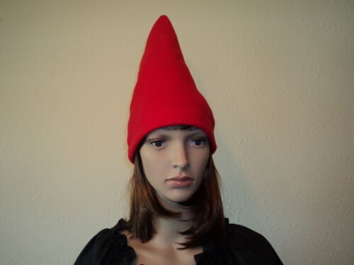 Garden Gnome Hat Your choice of red blue green - Halloween Costume Dress up New