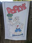 Popeye Beach Towels Set of 2 Olive Oyl Vintage 60 x 36 King Features