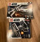 LEGO Star Wars Imperial TIE Fighter 75300 X-Wing Fighter 75301 NEW in Sealed Box