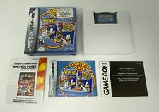 Sonic Advance + Sonic Pinball Party Combo Pack (Game Boy Advance 2005 GBA) CIB