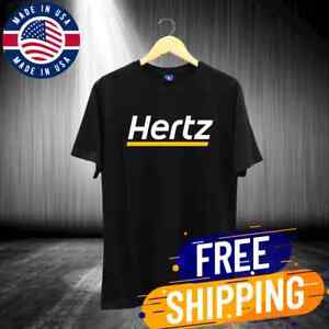 New Hertz Car Rental Logo Men'S T Shirt Size S-5Xl Usa Free Shipping