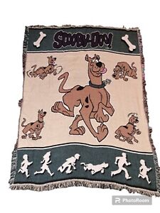 Vintage Scooby Doo Blanket Tapestry Throw - see description