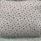 Ralph Lauren Colchester KING Fitted Sheet Tiny Red Flowers on Cream Off White