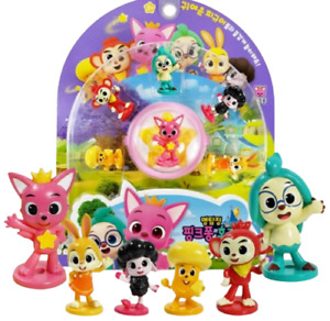 Pinkfong Wonderstar Detective Hogi Figure 6 set Korean Kids Toy Gift Set