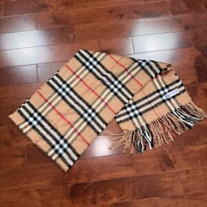 Cashmere Scarf Burberry Pattern