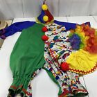 Vintage Handmade Complete Clown Children’s Halloween Costume Circus