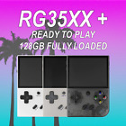RG35XX Plus + Handheld Console with Samsung 128GB Ready to Play - US Seller