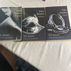 Fifty shades of grey trilogy book set paperback  adult chapter books- GOOD