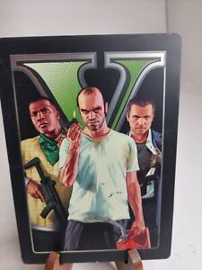 Grand Theft Auto V Five - Xbox 360 Steelbook (Metal Case) Collectors Game