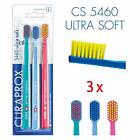 Curaprox Toothbrush 5460 Ultrasoft Toothbrush 3 Pack Colors Vary