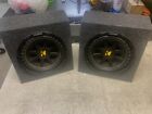🔥2 Kicker 10C104 Comp 10 Inch Subwoofers In Boxes 4 Ohm 300 Watts Peak🔥