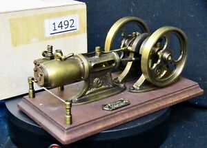 Gorgeous Large Solid Bronze Superb Live Steam Engine Hand Made in Poland # 1492
