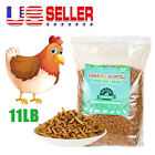 11LB Dried Black Soldier Fly Larvae Mealworms for Chicken Birds Treats Premium