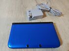 Nintendo 3DS XL Handheld System - Blue/Black With Matching Case
