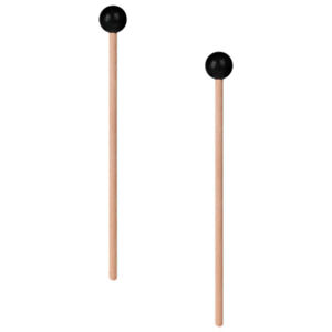 2 Pcs Ethereal Drum Sticks Rubber Glockenspiel Mallet Marching Band Mallets