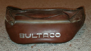 Original BULTACO Tool Bag Kit 1970s with Alpina 350 Owner Manual, Sales Tag LOT