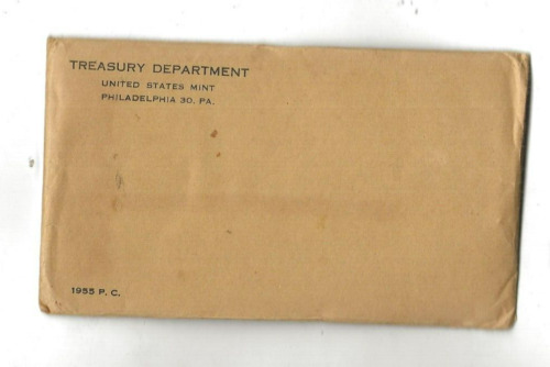 New Listing1955 5-piece proof set envelope sealed/unopened