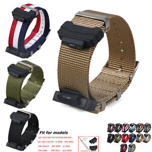Sports Nylon Watch Strap for GA100 2100 DW6900 G-5600 GA-400 GA-300 Fabric Band