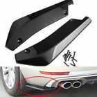 Gloss Black Rear Bumper Lip Diffuser Splitter Canard Protector Car Accessories - (For: Nissan)
