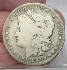 1893-S $1 Morgan Dollar Nice Looking Rare San Francisco Mint SEE VIDEO A60
