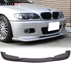 Fits 99-06 BMW E46 3 Series H Style PP Front Bumper Lip For Aftermarket M Bumper